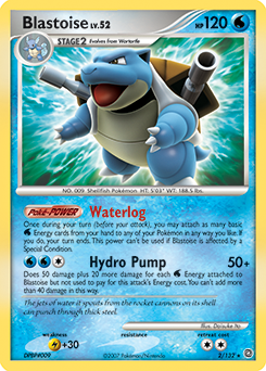 Blastoise, Secret Wonders #2, Pokémon TCG card