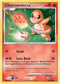 Charmander, Secret Wonders #82, Pokémon TCG card