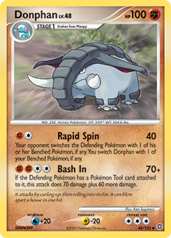 Donphan, Secret Wonders #48, Pokémon TCG card
