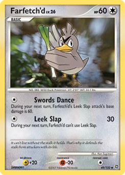 Farfetch'd, Secret Wonders #49, Pokémon TCG card