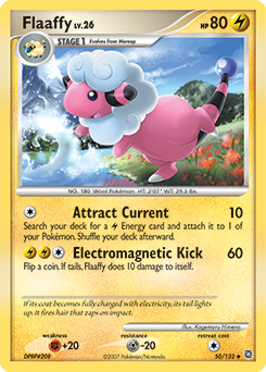 Flaaffy, Secret Wonders #50, Pokémon TCG card