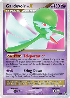 Gardevoir LV.X, Secret Wonders #131, Pokémon TCG card