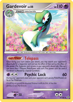 Gardevoir, Secret Wonders #7, Pokémon TCG card