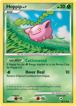 Hoppip, Secret Wonders #90, Pokémon TCG card