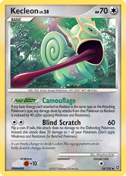 Kecleon, Secret Wonders #52, Pokémon TCG card