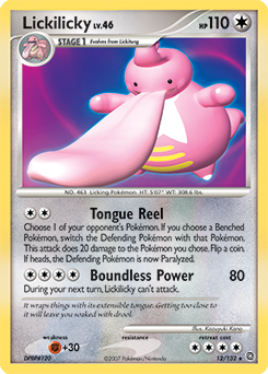 Lickilicky, Secret Wonders #12, Pokémon TCG card