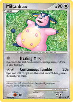 Miltank, Secret Wonders #55, Pokémon TCG card