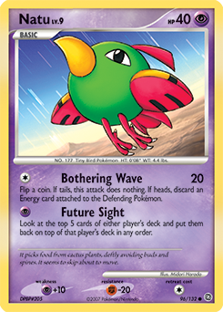Natu, Secret Wonders #96, Pokémon TCG card