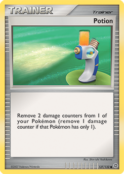 Potion, Secret Wonders #127, Pokémon TCG card