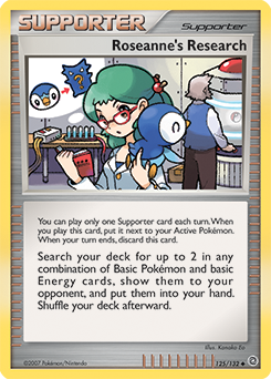 Roseanne's Research, Secret Wonders #125, Pokémon TCG card