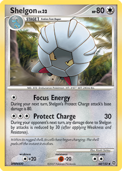 Shelgon, Secret Wonders #64, Pokémon TCG card
