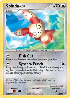 Spinda, Secret Wonders #111, Pokémon TCG card