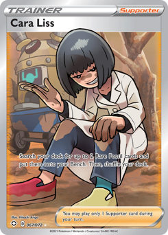 Cara Liss, Shining Fates #67, Pokémon TCG card