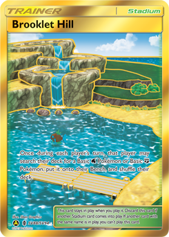Brooklet Hill, Shiny Vault #SV88, Pokémon TCG card