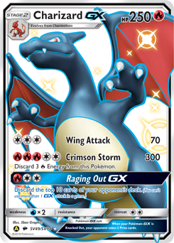 Charizard-GX, Shiny Vault #SV49, Pokémon TCG card