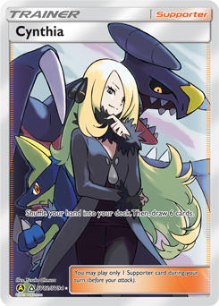 Cynthia, Shiny Vault #SV82, Pokémon TCG card