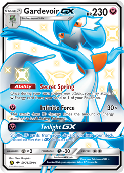 Gardevoir-GX, Shiny Vault #SV75, Pokémon TCG card