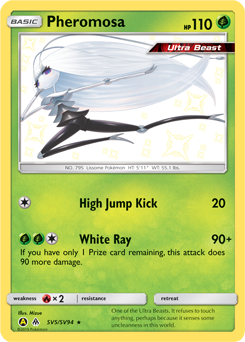 Pheromosa, Shiny Vault #SV5, Pokémon TCG card