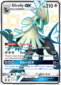 Silvally-GX, Shiny Vault #SV79, Pokémon TCG card
