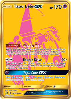 Tapu Lele-GX, Shiny Vault #SV94, Pokémon TCG card