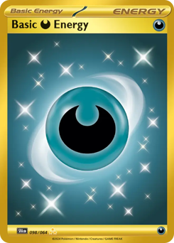 Basic Darkness Energy, Shrouded Fable #98, Pokémon TCG card