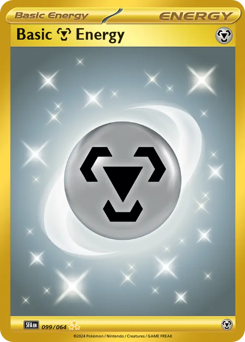 Basic Metal Energy, Shrouded Fable #99, Pokémon TCG card
