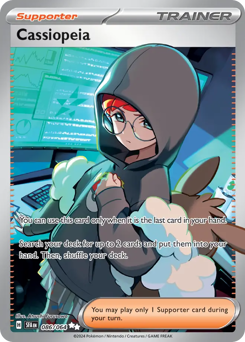 Cassiopeia, Shrouded Fable #86, Pokémon TCG card