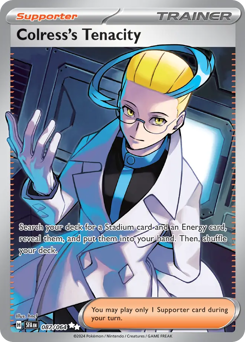Colress's Tenacity, Shrouded Fable #87, Pokémon TCG card