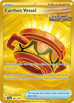 Earthen Vessel, Shrouded Fable #96, Pokémon TCG card