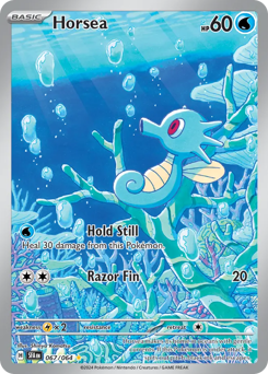Horsea, Shrouded Fable #67, Pokémon TCG card