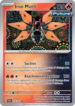 Iron Moth, Shrouded Fable #9, Pokémon TCG card