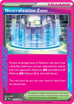 Neutralization Zone, Shrouded Fable #60, Pokémon TCG card