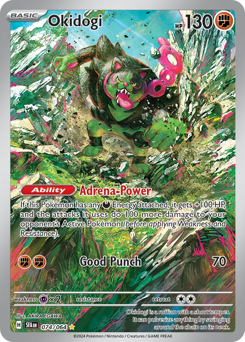 Okidogi, Shrouded Fable #74, Pokémon TCG card