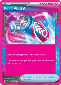 Poké Vital A, Shrouded Fable #62, Pokémon TCG card