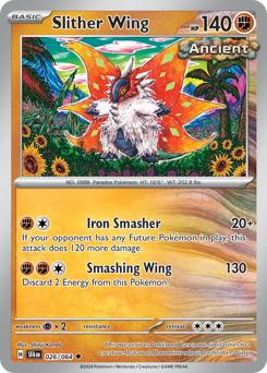 Slither Wing, Shrouded Fable #26, Pokémon TCG card
