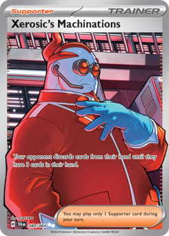 Xerosic's Machinations, Shrouded Fable #89, Pokémon TCG card