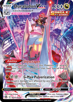 Duraludon VMAX, Silver Tempest Trainer Gallery #TG21, Pokémon TCG card