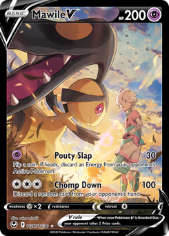 Mawile V, Silver Tempest Trainer Gallery #TG17, Pokémon TCG card