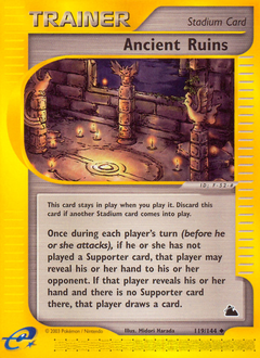 Ancient Ruins, Skyridge #119, Pokémon TCG card