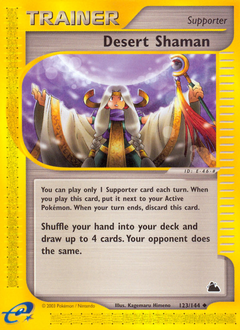 Desert Shaman, Skyridge #123, Pokémon TCG card