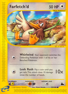 Farfetch'd, Skyridge #55, Pokémon TCG card