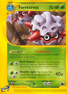 Forretress, Skyridge #56, Pokémon TCG card