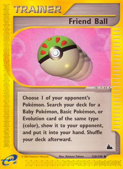 Friend Ball, Skyridge #126, Pokémon TCG card