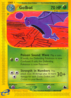 Golbat, Skyridge #60, Pokémon TCG card