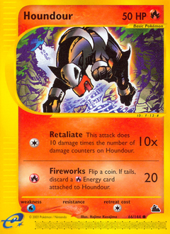 Houndour, Skyridge #66, Pokémon TCG card
