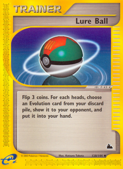 Lure Ball, Skyridge #128, Pokémon TCG card