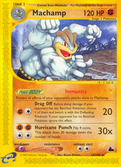 Machamp, Skyridge #16, Pokémon TCG card