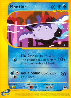 Mantine, Skyridge #77, Pokémon TCG card