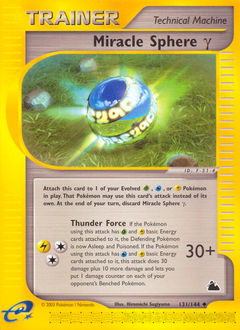 Miracle Sphere γ, Skyridge #131, Pokémon TCG card