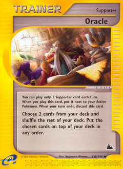Oracle, Skyridge #138, Pokémon TCG card